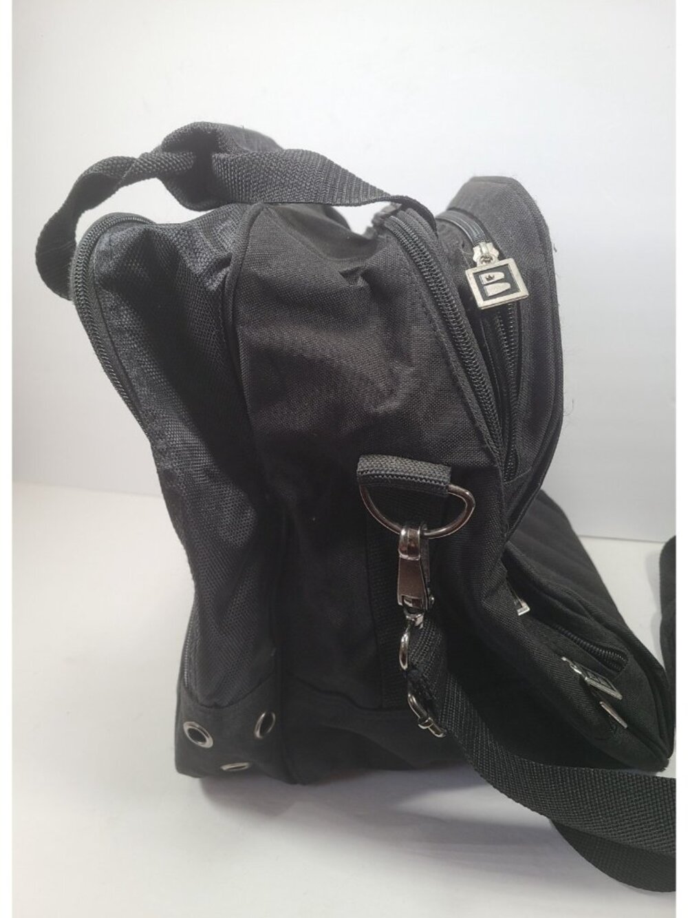 Brunswick Crown Single Tote Bowling Ball Bag Black - Picture 5 of 7